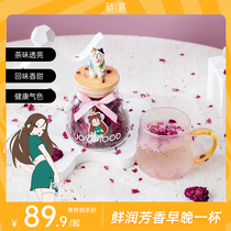 Jiao Mu Pingyin Rose Corolla Tea No Sulfur-free Big Flower 2021 First Stage double petal dry Rose Rose