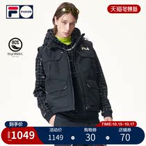 FILA FUSION Feile Tide mens down vest 2021 new warm fashion vest