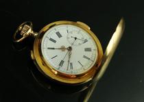 Fanzjing 19th century French antique three questions 18K gold old pocket watch