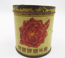 Jin speculation is very rare in the 50s glorious brand pipe wire iron cigarette box state-owned Shanghai Tobacco Industry Company old