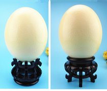 Wen play base crafts Ostrich egg special bottom bracket base Crystal ball seat hollow stone round positive and negative dual-use