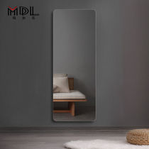 Light luxury Frameless full-body dressing mirror can be wall-mounted wall home ins style simple modern custom fitting mirror