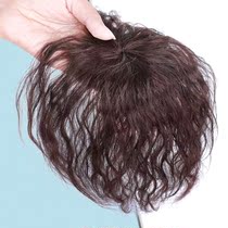 Wig female partial head wig piece simulation hair repair Light mini natural cover white hair Hand woven hair block