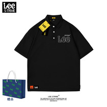 LEE STRME flagship store new joint pop brand bear outside wear clothes T-shirt loose short-sleeved POLO shirt men