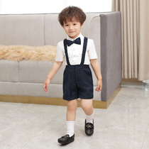 Childrens suit suit Boy small suit birthday boy dress Flower Boy male piano performance clothing autumn handsome