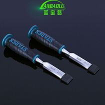 Penetrating handle wood chisel wooden chisel flat chisel flat chisel flat chisel knife woodworking tool wooden chisel set