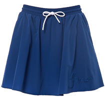  Joma Short skirt Summer tennis skirt Sports Slim running Blue Black drawstring elastic casual breathable skirt