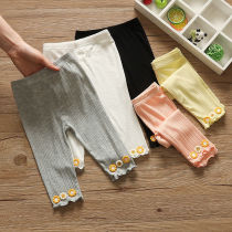 Girls Seven Pants Pure Cotton Summer Paragraph Baby Hit Bottom Pants 2022 New Summer Children Pants Little Girl Pants Tide