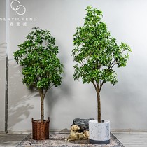 Sen Yicheng simulation plant horse drunk wood bionic green plant indoor creative decoration potted landscaping fake tree creative decoration