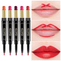 (Prohibited bidding) Womens waterproof and durable not easy to decolorize the line lip pen matte painting lipstick