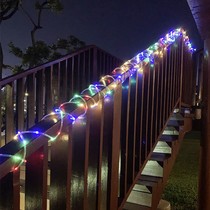 Solar lights Flashing lights String lights Hose lights LED lights with color change outdoor waterproof garden decorative tree lights