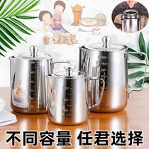 Outdoor bubble teapot Cup with scale filter screen Milk Cup coffee cup Flower Cup travel tea set