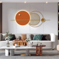 Metal wrought iron decorations living room sofa background wall pendant bedroom bedside wall hanging simple restaurant entrance wall decoration