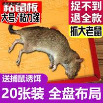 Super strong sticky mouse plate catching sticky big mouse paste sticky glue glue God medicine killing mouse artifact super strong positive 1159438-3406