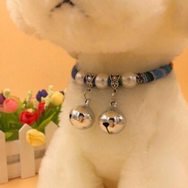  Dog bells small dogs puppies Teddy supplies Bomei dog collars dog necklaces pet cat neck rings cat accessories