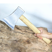 Hand forged household woodworking axe outdoor multi-functional mountain cutting wood cutting wood cutting tree axe bone cutting axe