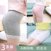 British Next Street girls  safety pants anti-stripping pure cotton summer thin childrens underwear bottoming shorts
