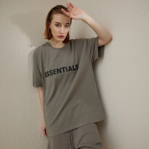 FOG FEAR OF GOD short sleeve ESSENTIALS comeback letter Tide Cards Loose high street men and women T-shirts