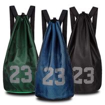 Basketball bag Ball bag Student portable training bag Multi-functional shoulder drawstring mens sports childrens backpack Football ball bag