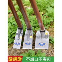 The successful brand white steel hoe vegetables gang chu mountains hoe digging hoe digging tools tools vegetables large hoe long-handled