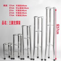 Punch-free table lower basin support frame basin wash hand wash basin kitchen sink bracket rust steel