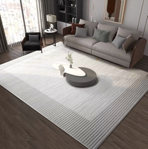 Carpet living room Nordic luxury high sofa tea table blanket modern simple gray bedroom home mat large area