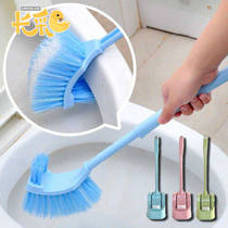 Toilet cleaning brush household long handle to the dead corner soft hair wash toilet brush toilet no dead corner toilet brush set