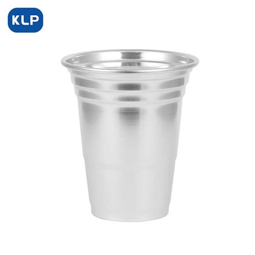 铝杯金属冷饮杯户外啤酒杯 360ml果汁冰可乐杯单层商用杯
