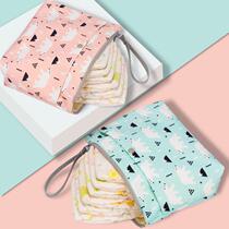 Baby diaper storage bag out portable diaper bag baby bed baby bottle clothes diaper bag