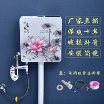 Suitable for Jiumu 5D thickened silent toilet squat toilet toilet toilet flush tank high pressure high pressure wall type