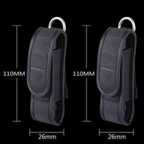 Work waist clip tactical quick pull sleeve protective bag cover flashlight waist hanging multi-function portable outdoor simple