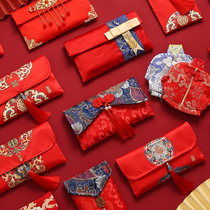 Newcomer change fee ten thousand yuan red envelope Chinese style red envelope high-end love bag wedding cloth