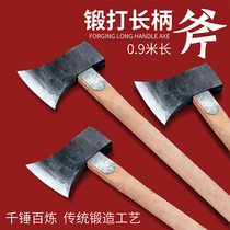 Axe chopping wood artifact mountain axe home rural big axe chopping wood tree carpentry outdoor axe board axe