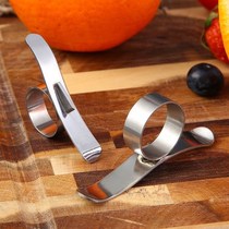Orange peeler Orange opener Stainless steel peel peeler Orange knife Peeler Kitchen gadget Orange artifact