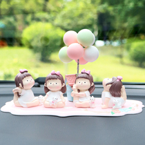 Car Pendulum Piece Creativity Cute Yoga Movement Middle Control Terrace Little Paparazzi Nets Red Goddess Interior Adornment Big