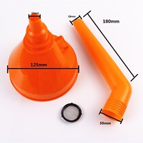 Pour oil artifact Car hand-free large diameter refueling funnel with filter Special refueling for cars and motorcycles