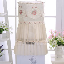 Water dispenser hood Two sets of fields Home Drinking Water Dispenser Hood Dust Cover Lace Drinking Water Dispenser Barrel Hood