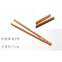 Tea clip bamboo clip tea ceremony tea clip bamboo tea cup clip Tweezers Stainless steel wood clip tea set