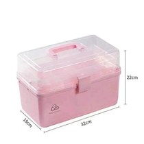 Medical box household large-capacity Medical First Aid Kit Medical multi-layer medicine emergency storage box home medical kit