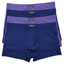 Bamboo fiber 2-4 mens underwear Mens Modal boxer shorts summer comfort boxer shorts Cotton breathable shorts New