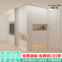 Hong Kong small apartment tatami custom whole house furniture manufacturing floor bed TV cabinet childrens room overall customization