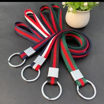 Key anti-loss rope belt Primary and secondary school students children and the elderly anti-loss halter neck buckle Men and women long chain webbing cloth lanyard lock