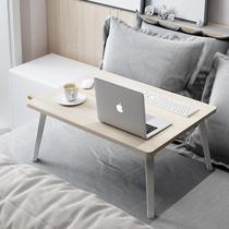  Shangpin IKEA furniture plus high bed computer desk Student dormitory folding small table bedside household Kang table storage table