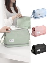 Cosmetics dormitory storage bag female portable 2021 new super fire large capacity wash bag travel premium feeling