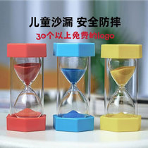 time hourglass timer child anti-fall set 5 10 30 min and half hour timing flow sand funnel pendulum piece 3