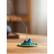 Thousands of miles of Jiangshan ceramic thread incense insert incense seat incense burner Incense burner incense plate Incense stand incense household indoor Zen ornaments