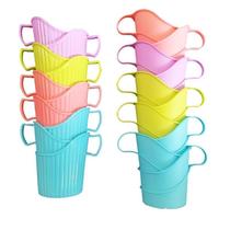 Disposable Cup household cup holder plastic water cup holder base tray Cup plate color plastic cup holder paper cup holder