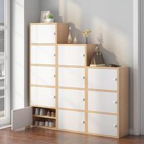 Whole house decoration shoe cabinet hot list home door new explosive shoe rack bedroom multi-layer simple modern storage cabinet
