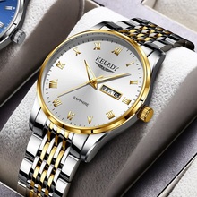 Швейцарские часы мужские кварцевые часы водонепроницаемый ночной свет ультратонкие оригинальные 10 брендов модная сталь новые мужские часы