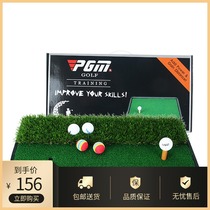 Golf pad indoor exercise pad double grass swing pad cut Rod pad indoor practice pad DJD005